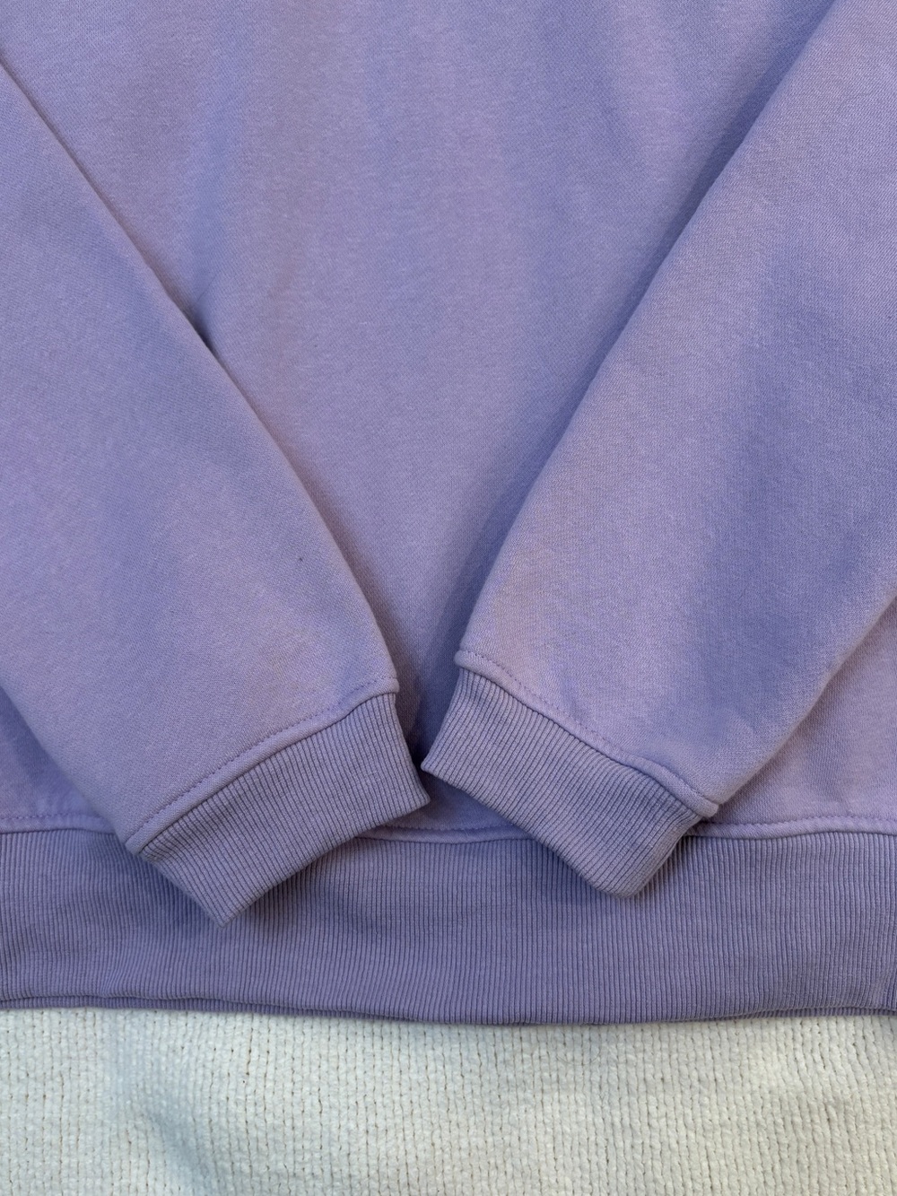 White Fox Lavender "Leisure” Logo Hoodie 🫧 - Picture 7 of 7